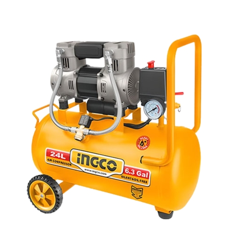 Máy Nén Khí Không Dầu 24L-1100W(1.5HP) INGCO ACS111242