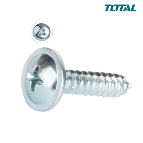 Bộ 200 vít tự khoá ST4.2x19mm TOTAL WJPS4201921