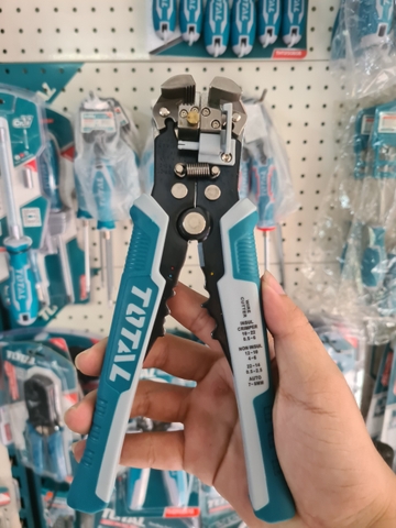 Kềm tuốt dây điện tự động TOTAL THT15246 chi tiết