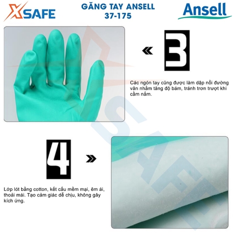 GĂNG TAY CHỐNG HÓA CHẤT ANSELL 37-175