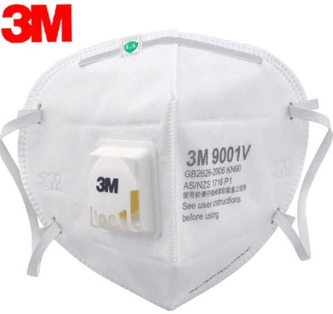 Khẩu Trang 3M 9100V Loại Có Van Thở