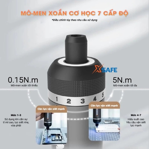 Máy vặn vít dùng pin 4V Worx WX242 (nâng cấp từ wx240)