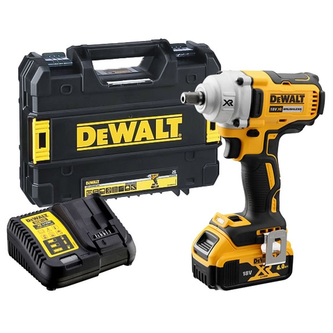 Máy vặn bulong dùng pin DeWALT 18V DCF894M1 (Máy, Sạc, 1pin*4Ah Vali)