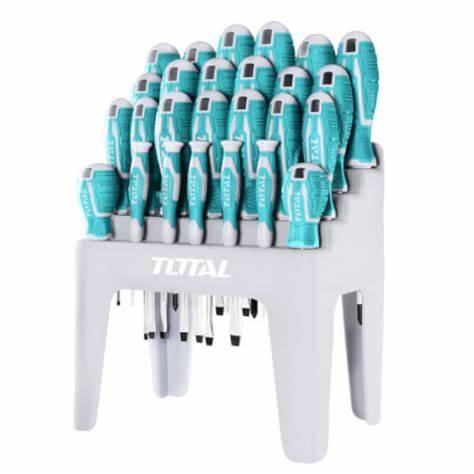 Bộ 26 tua vít dẹp, bake và chuẩn Total THT250626 rẻ