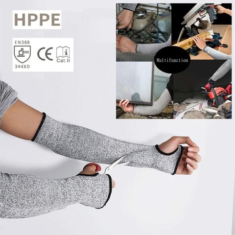 Ống Tay Chống Cắt HPPE Dài 42cm Cấp Độ 5