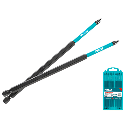 Bộ 10 Mũi Bắt Vít PH1x250mm Total TACIM16PH1103