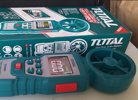 Máy đo tốc độ gió kỹ thuật số TOTAL TETAN01 Xsafe