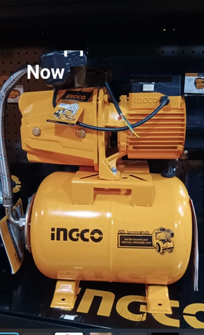 Máy bơm phun tự động 750W INGCO JPT07508 giá rẻ