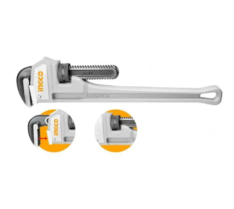 Mỏ lết răng thân nhôm 18