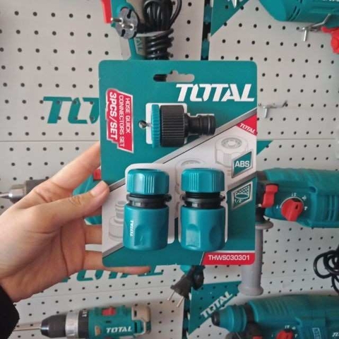 Bộ khớp nối cho máy xịt rửa 3 chi tiết Total THWS030301