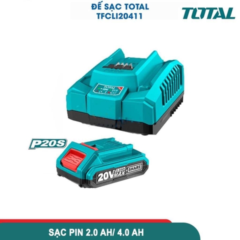 Sạc Thông Minh 20Vx4.0A Total TFCLI20411