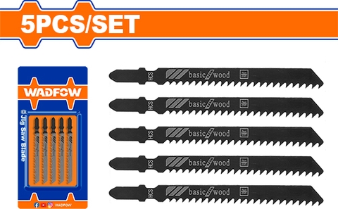 Bộ 5 lưỡi cưa lọng (cưa gỗ) WadFow WJB111C