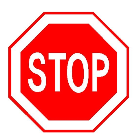 Hình ảnh biển báo STOP