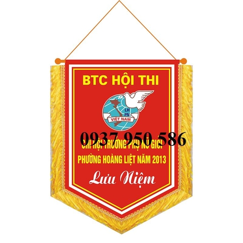 Cờ giải thưởng mẫu 3 -  Hội thi chi hội phụ nữ giỏi