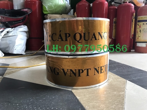 Băng cảnh báo Chú ý Cáp Quang VNPT NET