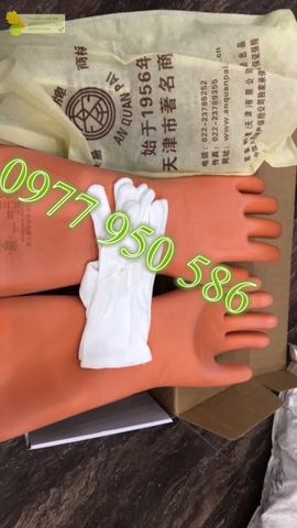 Găng tay cao su cách điện 35KV Trung Quốc