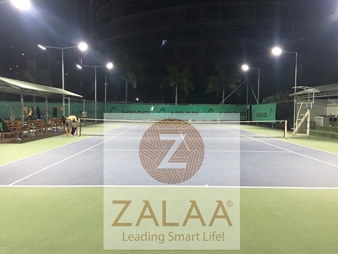 Đèn pha LED chiếu sáng sân thể thao, sân tennis, sân bóng đá ZALAA
