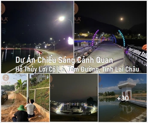 Dự Án Chiếu Sáng Cảnh Quan Hồ Thủy Lợi Cỏ Lá, Tam Đường, Tỉnh Lai Châu