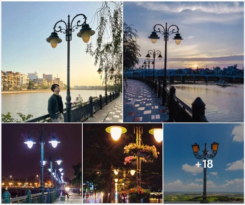 Giải Pháp Chiếu Sáng Lan Can Bằng Cột Đèn LED Hiện Đại Từ ZALAA Việt Nam