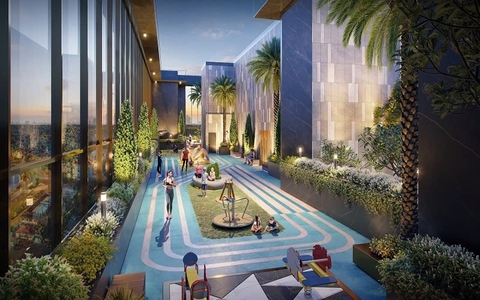 Giải pháp tối ưu hóa không gian nhỏ hẹp cho khu vui chơi và tập luyện thể dục thể thao ngoài trời dưới chân tòa nhà chung cư