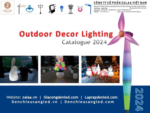 ⬇️ ZALAA Outdoor Decor Lighting | Catalogue new / Dòng Sản Phẩm Trang Trí Cảnh Quan Mô Phỏng Tạo Hình Đẹp Lạ