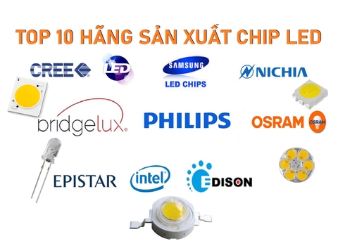 TOP 10 Hãng sản xuất CHIP LED hàng đầu thế giới trong ngành chiếu sáng hiện nay