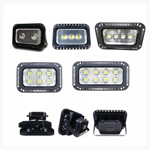 Đèn LED Pha Gương Cầu Lồi, Chóa Lồi, Mắt Lồi Chiếu Xa Rộng Ngoài Trời