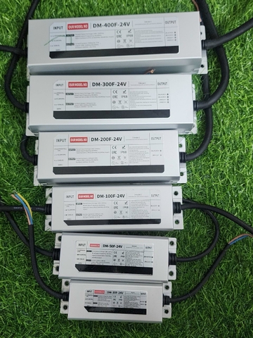 Bộ Nguồn Đèn LED 24VDC Công Suất 150W