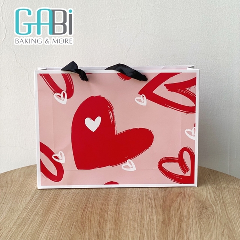 Túi đựng hộp socola ngang 18.5*25*5.5cm