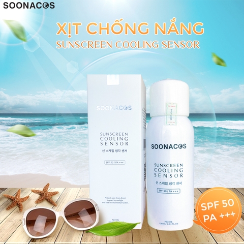 Review Xịt chống nắng SUNSCREEN COOLING SENSOR - Người bạn đồng hành đáng tin cậy