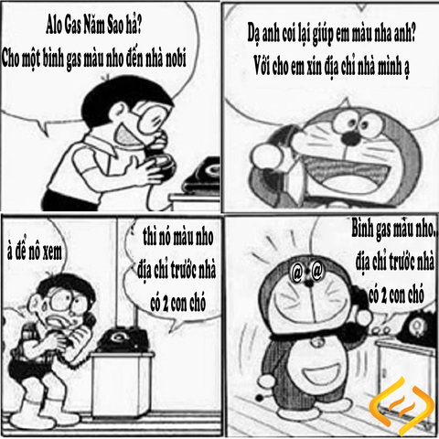 Khi Nobita gọi gas!