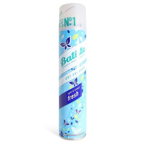 Gội Khô Batiste Dry Shampoo Light Breezy Fresh 200ml