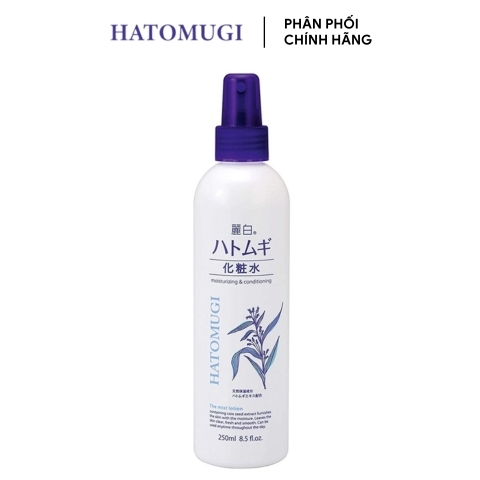 Xịt Khoáng Dưỡng Ẩm Và Làm Sáng Da Hatomugi 250ml