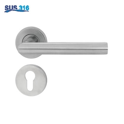 Tay nắm gạt Hafele 903.98.536, inox 316