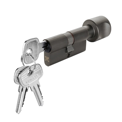 Ruột khóa Hafele 916.63.321, 1 đầu chìa 1 đầu chốt (61 mm)