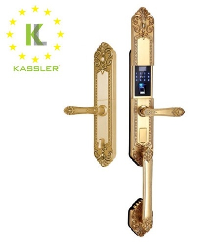 Khoá đại sảnh vân tay Kassler KL-979 G mạ vàng 18K