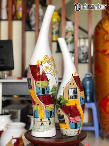 Bộ bình decor trang trí tài lộc-BTD30