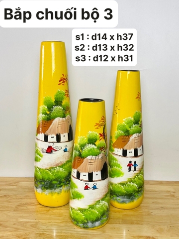 bắp chuối bộ 3