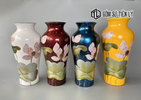 Bình hoa gốm sứ cao cấp-TLC01