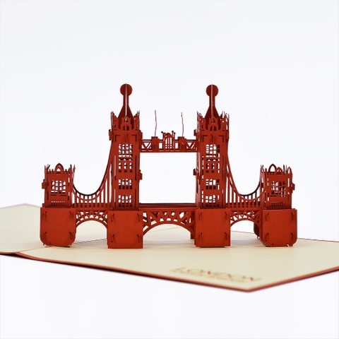 Thiệp nổi 3D pop-up Cầu tháp London