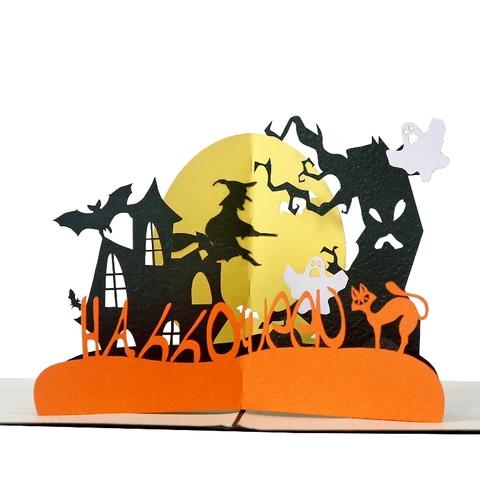 Thiệp nổi 3D Halloween