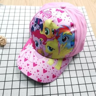 Mũ nón lưỡi trai hoạt hình dễ thương hình Pony màu hồng nhạt