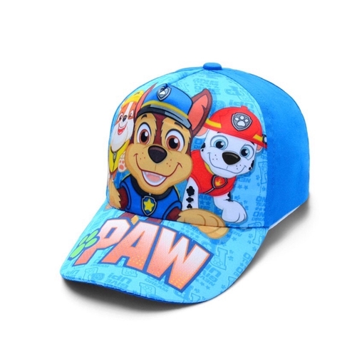 Mũ nón lưỡi trai hoạt hình dễ thương hình chó PAW màu xanh