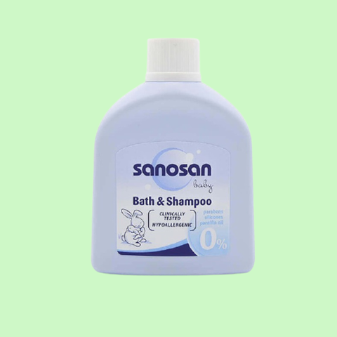 Sữa tắm gội dịu nhẹ Sanosan cho da nhạy cảm chai du lịch 50ml