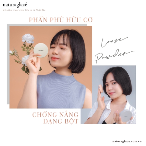 PHẤN PHỦ HỮU CƠ CHỐNG NẮNG DẠNG BỘT LOOSE POWDER CHO LÀN DA MỀM MỊN, KHÔ THOÁNG