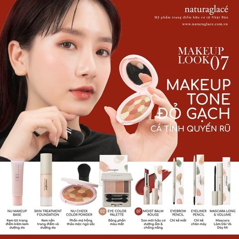 MAKEUP LOOK VỚI TONE ĐỎ GẠCH CÁ TÍNH, QUYẾN RŨ