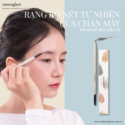 RẠNG RỠ NÉT TỰ NHIÊN CỦA CHÂN MÀY VỚI CHÌ KẺ MÀY HỮU CƠ