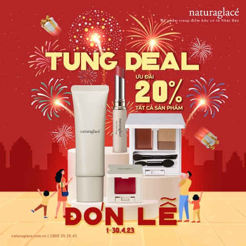 CHÀO THÁNG 4 SANG, TUNG DEAL ĐÓN LỄ