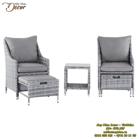 Bộ bàn ghế thư giãn MN-GTG.007