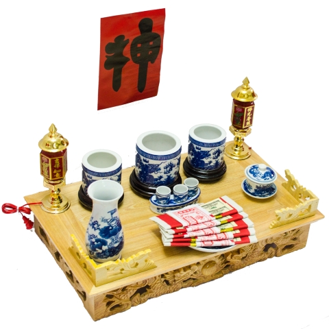 MẪU ÁN GIAN PHÒNG THỜ 002
